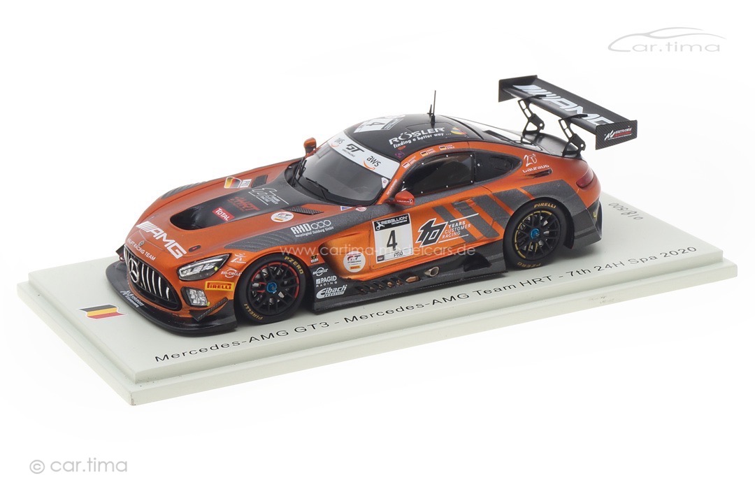 Mercedes-AMG GT3 24h Spa 2020 Abril/Engel/Stolz Spark 1:43 SB375