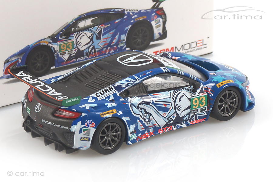 Acura NSX GT3 IMSA Watkins Glen 2017 MINI GT 1:64 MGT00072-L Acura NSX GT3 IMSA Watkins Glen 2017 MINI GT 1:64 MGT00072-L