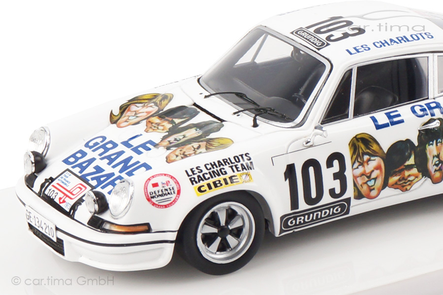 Porsche 911 Carrera RS 2.7 Tour de France 1973 TSM 1:43 TSM124358 Porsche 911 Carrera RS 2.7 Tour de France 1973 TSM 1:43 TSM124358