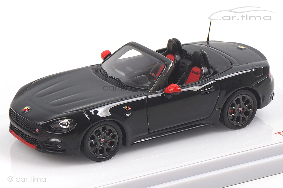 Abarth 124 Spider San Marino 1972 black TSM 1:43 TSM430131