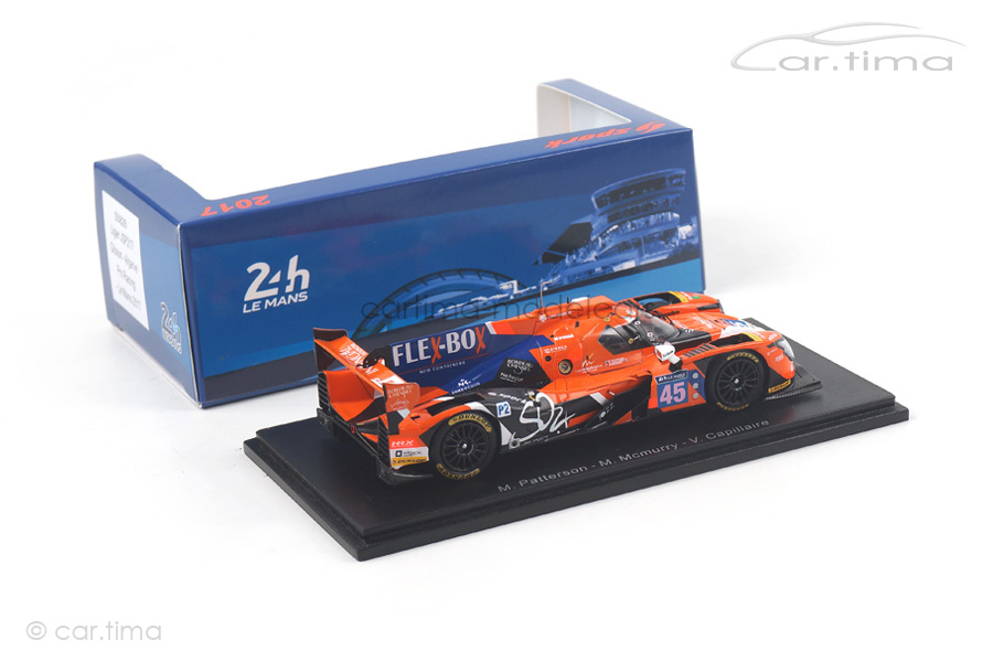 Ligier JS P217 24h Le Mans 2017 Patterson/McMurry/Capillaire Spark 1:43 S5828 Ligier JS P217 24h Le Mans 2017 Patterson/McMurry/Capillaire Spark 1:43 S5828