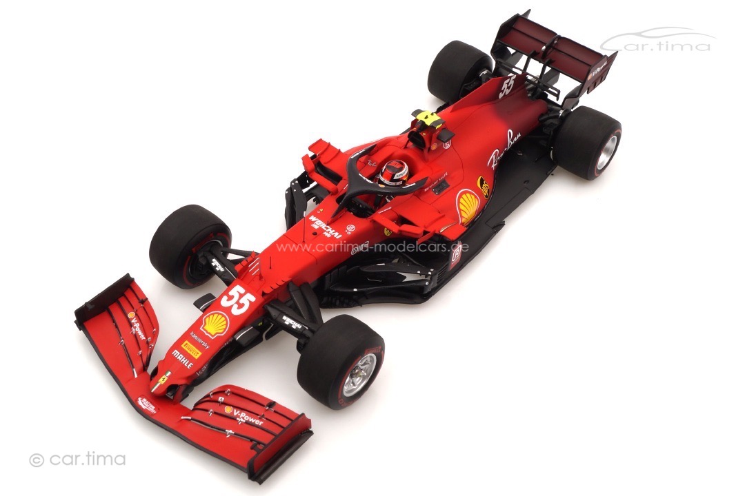 Ferrari SF21 Monaco GP 2021 Carlos Sainz Jr. Looksmart 1:18 LS18F1037