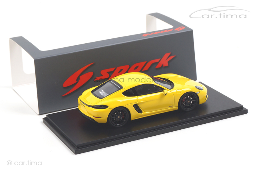 Porsche 718 Cayman GTS Racinggelb Spark 1:43 S7618
