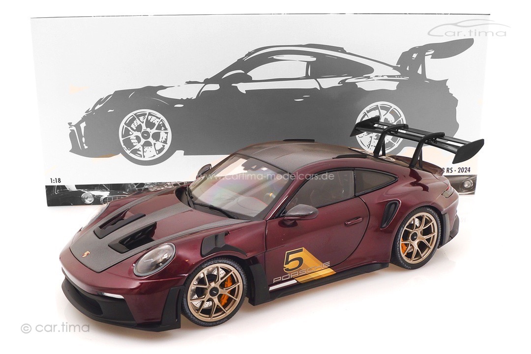 Porsche 911 (992) GT3 RS Weissach Package Amethyst met. Minichamps 1:18 110062029