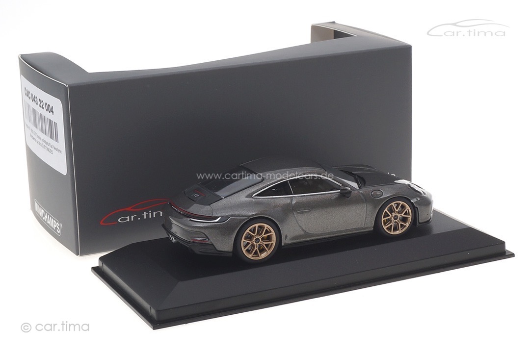 Porsche 911 (992) GT3 Touring Achatgrau/Rad Neodyme Minichamps car.tima CUSTOMIZED Porsche 911 (992) GT3 Touring Achatgrau/Rad Neodyme Minichamps car.tima CUSTOMIZED