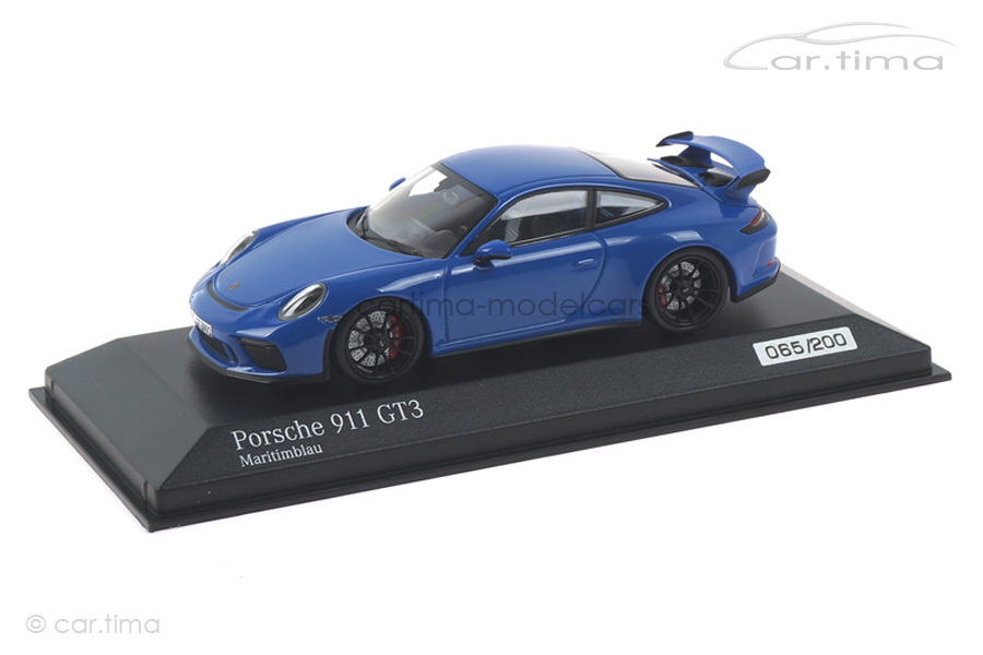 Porsche 911 (991 II) GT3 PTS Maritimblau Minichamps 1:43 CA04318010