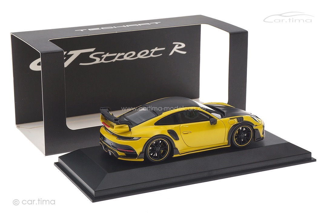TECHART GTstreet R (Basis 992 Turbo) Racinggelb TECHART Collection 1:43 092.992.143.001 TECHART GTstreet R (Basis 992 Turbo) Racinggelb TECHART Collection 1:43 092.992.143.001