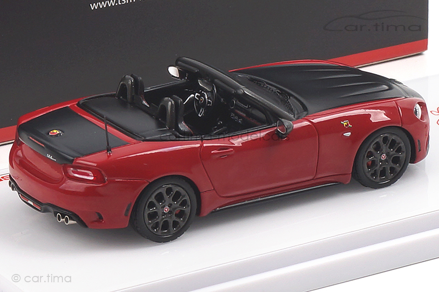 Abarth 124 Spider Costa Brava 1972 red TSM 1:43 TSM430133 Abarth 124 Spider Costa Brava 1972 red TSM 1:43 TSM430133