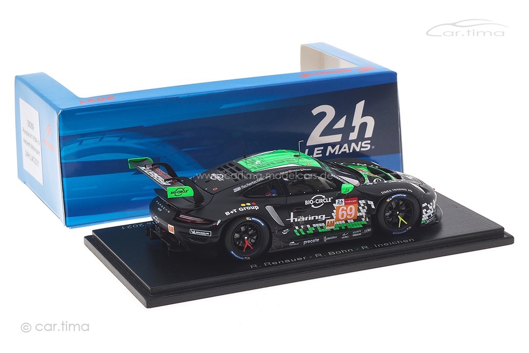 Porsche 911 RSR-19 24h Le Mans 2021 Bohn/Ineichen/Renauer Spark 1:43 S8269 Porsche 911 RSR-19 24h Le Mans 2021 Bohn/Ineichen/Renauer Spark 1:43 S8269