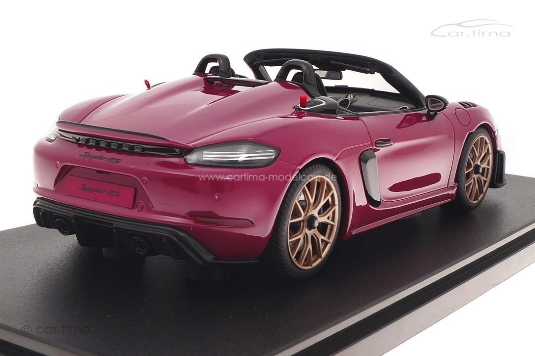 Porsche 718 Spyder RS Weissach Package Sternrubin GT Spirit 1:18 GT486 Porsche 718 Spyder RS Weissach Package Sternrubin GT Spirit 1:18 GT486
