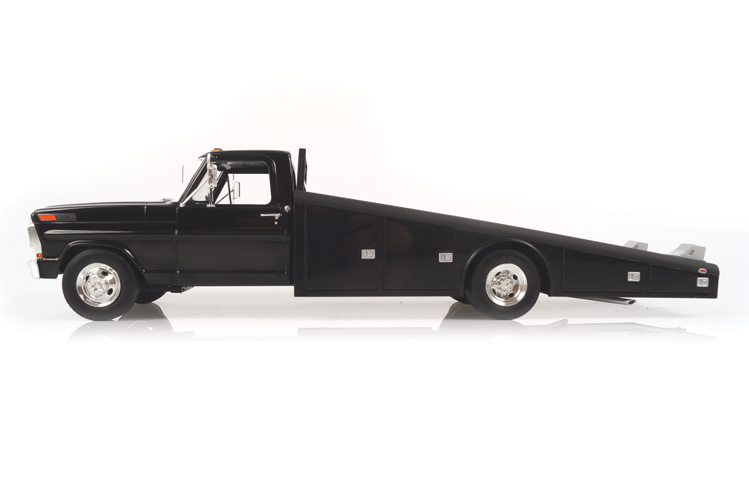 Ford F-350 Ramp Truck 1970 schwarz ACME 1:18 A1801400 Ford F-350 Ramp Truck 1970 schwarz ACME 1:18 A1801400