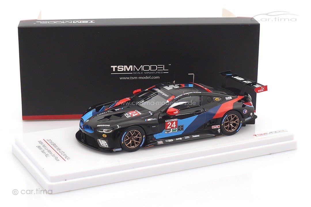 BMW M8 GTE IMSA Petit Le Mans 2018 Edwards/Krohn/Mostert TSM 1:43 TSM430432