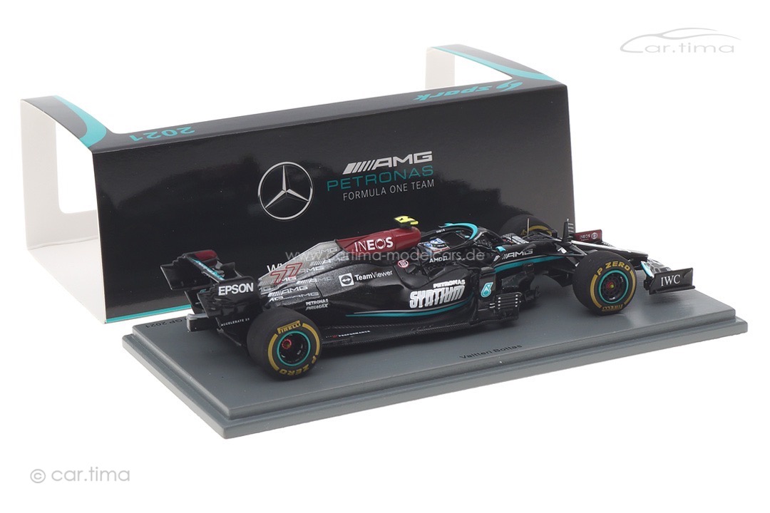 Mercedes-AMG F1 W12 GP Italien 2021 Valtteri Bottas Spark 1:43 S7691