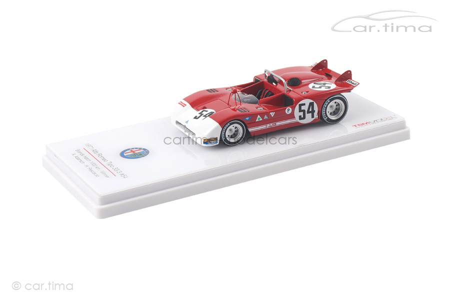 Alfa Romeo Tipo 33/3 Winner Brands Hatch 1971 Adamich/Pescarolo TSM 1:43 TSM164304 Alfa Romeo Tipo 33/3 Winner Brands Hatch 1971 Adamich/Pescarolo TSM 1:43 TSM164304