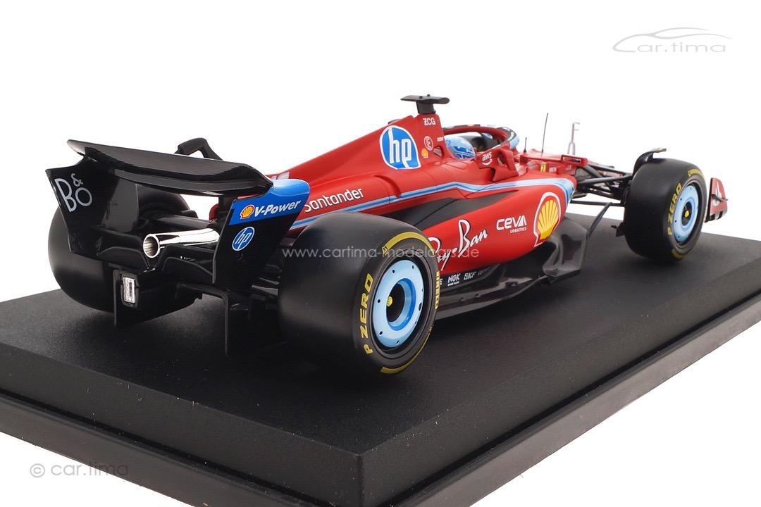 Ferrari F1 SF-24 GP USA Miami 2024 Charles Leclerc Bburago 1:18 18-16815-L-Miami Ferrari F1 SF-24 GP USA Miami 2024 Charles Leclerc Bburago 1:18 18-16815-L-Miami