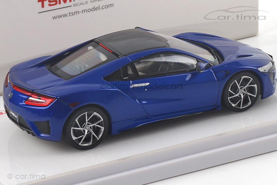 Honda NSX 2017 (RHD) nouvelle blue pearl TSM 1:43 TSM164390 Honda NSX 2017 (RHD) nouvelle blue pearl TSM 1:43 TSM164390