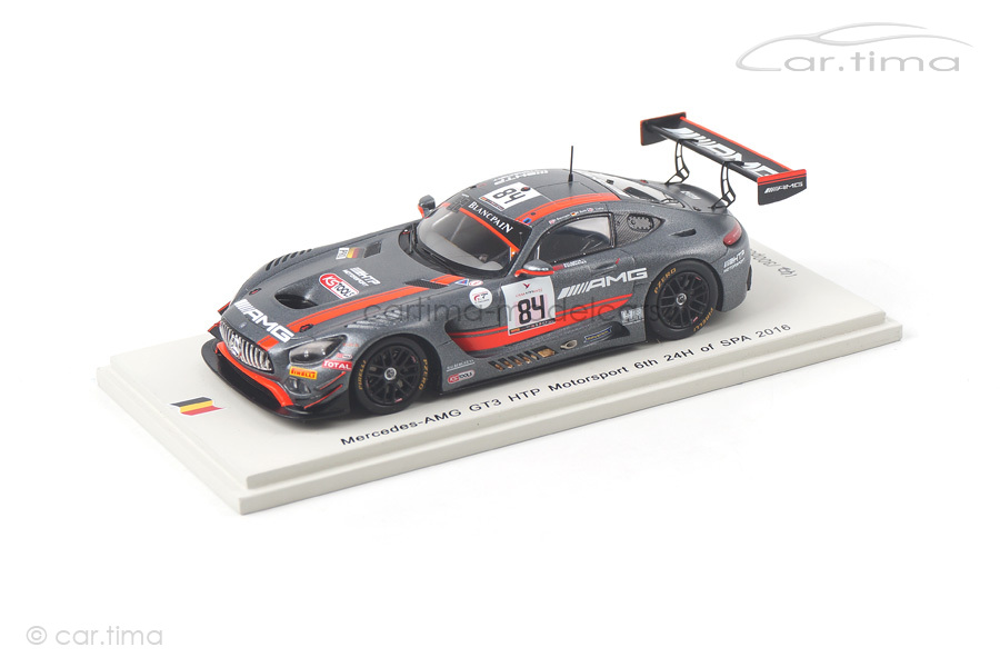 Mercedes-AMG GT3 24h Spa 2016 Baumann/Buhk/Jaafar Spark 1:43 SB126 Mercedes-AMG GT3 24h Spa 2016 Baumann/Buhk/Jaafar Spark 1:43 SB126