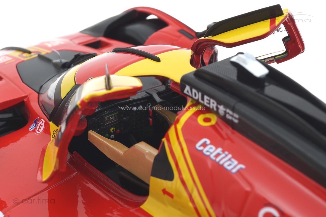 Ferrari 499P Winner 24h Le Mans 2024 Fuoco/Molina/Nielsen Bburago 1:18 18-16303-50 Ferrari 499P Winner 24h Le Mans 2024 Fuoco/Molina/Nielsen Bburago 1:18 18-16303-50