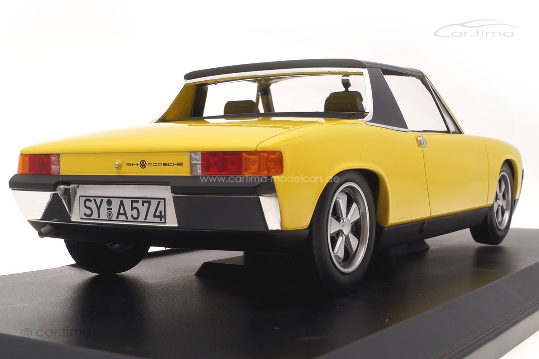 VW-Porsche 914/6 1973 gelb Norev 1:18 187689