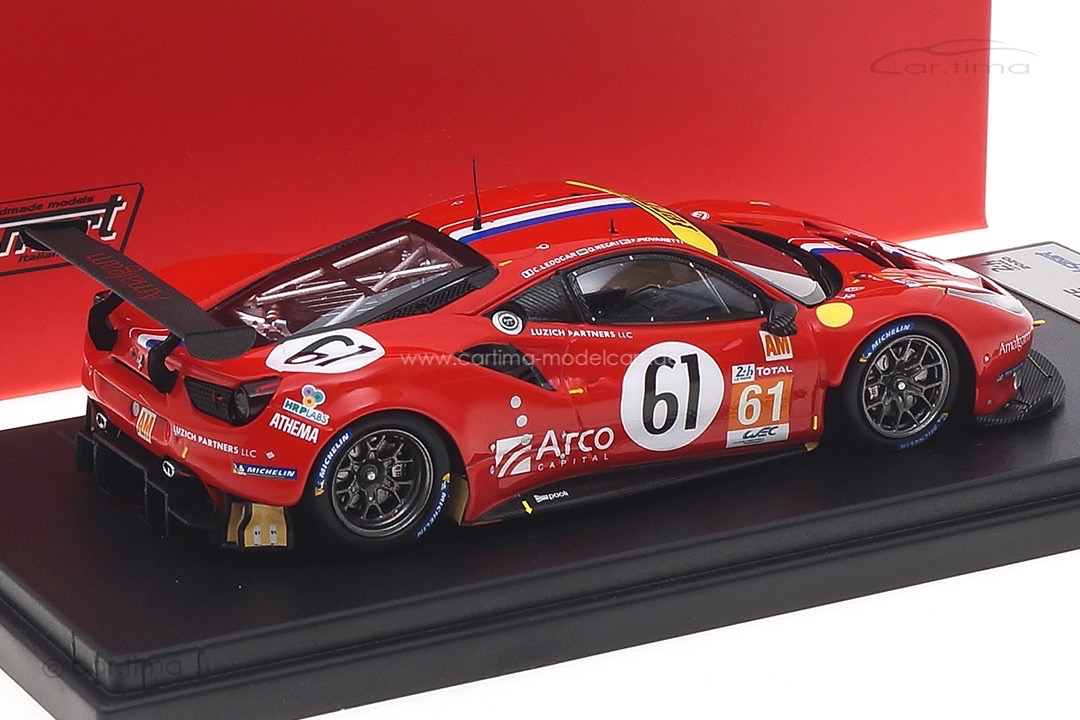 Ferrari 488 GTE Evo 24h Le Mans 2020 Ledogar/Negri Jr./Piovanetti Looksmart 1:43 LSLM113 Ferrari 488 GTE Evo 24h Le Mans 2020 Ledogar/Negri Jr./Piovanetti Looksmart 1:43 LSLM113