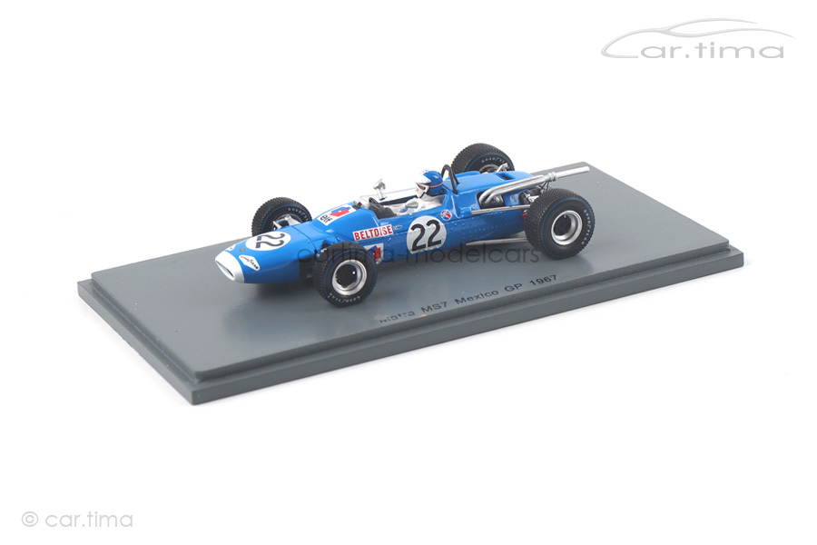 Matra MS7 GP Mexiko 1967 Jean-Pierre Beltoise Spark 1:43 S4289 Matra MS7 GP Mexiko 1967 Jean-Pierre Beltoise Spark 1:43 S4289