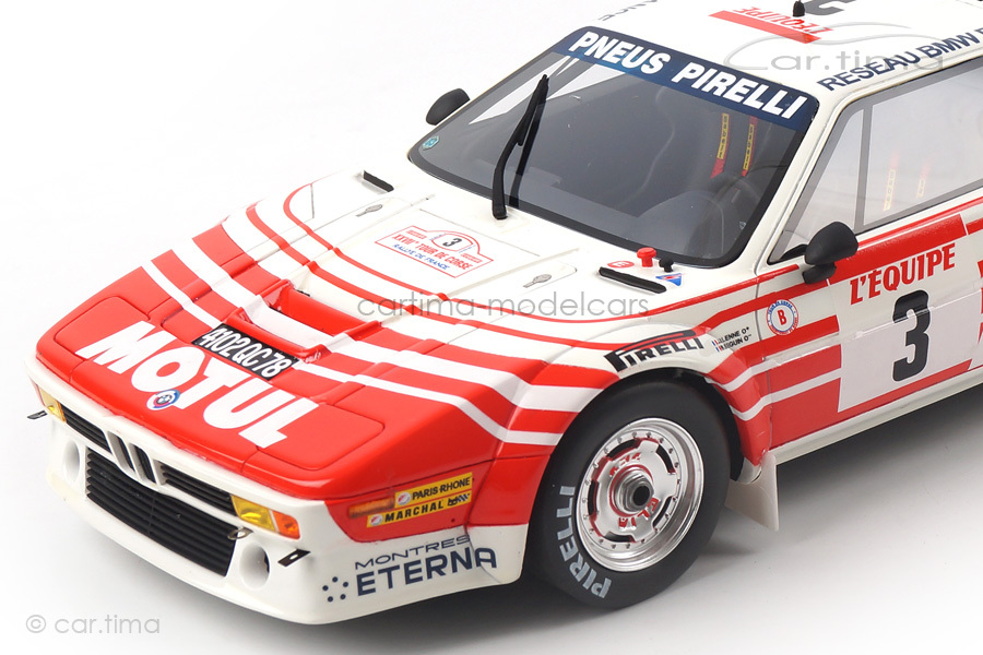 BMW M1 Gruppe B Tour de Corse 1983 OttOmobile 1:18 OT126 BMW M1 Gruppe B Tour de Corse 1983 OttOmobile 1:18 OT126