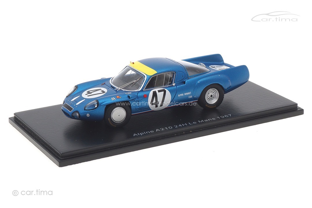 Alpine A210 24h Le Mans 1967 Andruet/Bouharde Spark 1:43 S5688 Alpine A210 24h Le Mans 1967 Andruet/Bouharde Spark 1:43 S5688