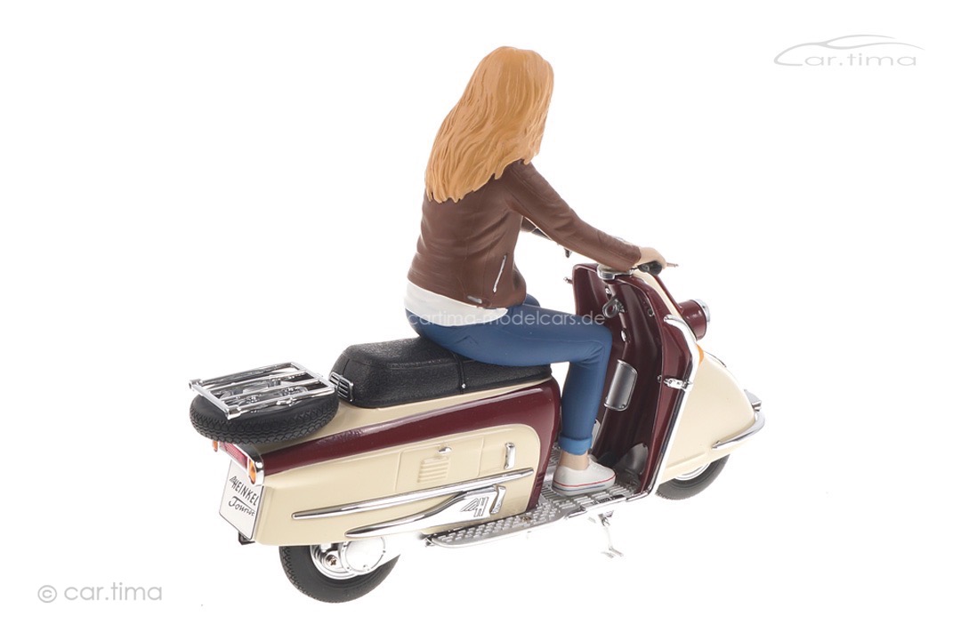 Heinkel Roller Tourist mit Fahrerfigur Schuco 1:10 450654400