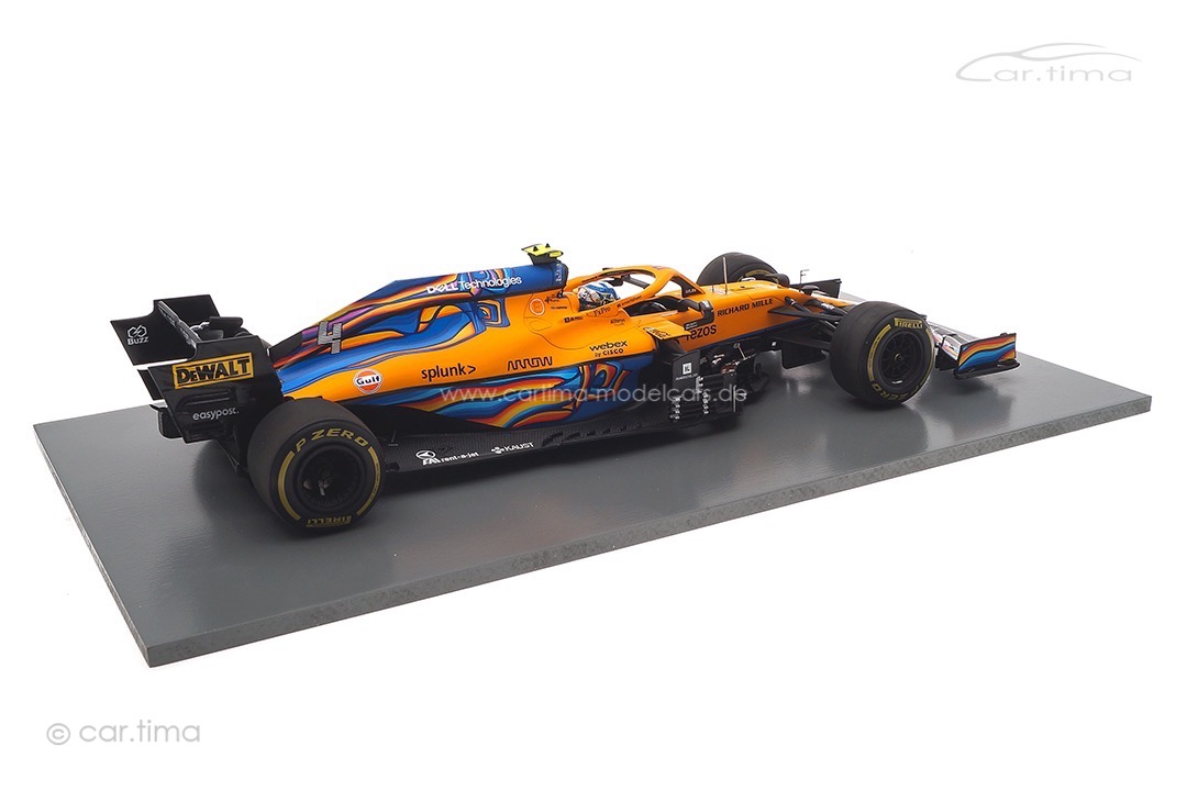 McLaren MCL35M GP Abu Dhabi 2021 Lando Norris Spark 1:18 18S608