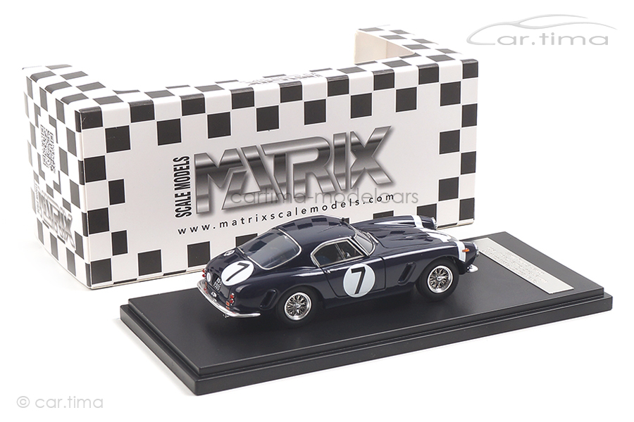 Ferrari 250GT Passo Corto Winner RAC Tourist Trophy 1960 Moss Matrix 1:43 MXR40604-011 Ferrari 250GT Passo Corto Winner RAC Tourist Trophy 1960 Moss Matrix 1:43 MXR40604-011