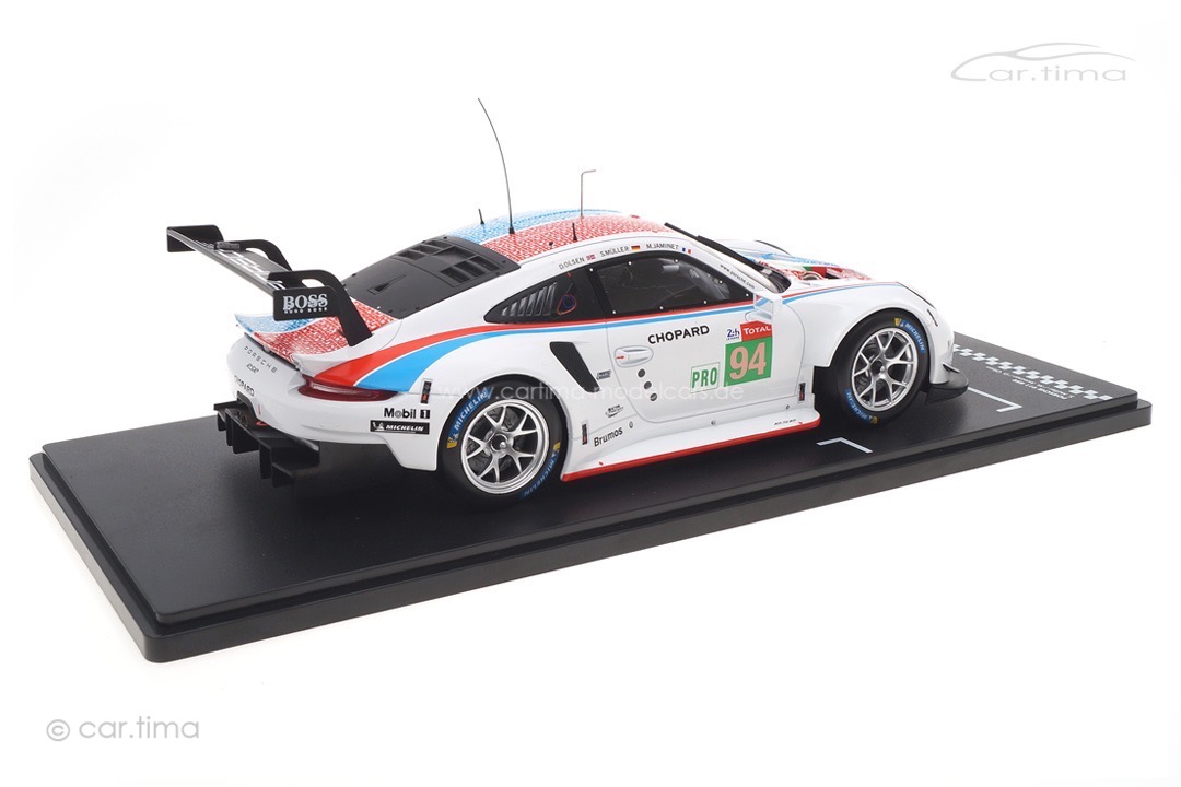 Porsche 911 (991) RSR 24h Le Mans 2019 Müller/Jaminet/Olsen IXO 1:18 LEGT18026 Porsche 911 (991) RSR 24h Le Mans 2019 Müller/Jaminet/Olsen IXO 1:18 LEGT18026
