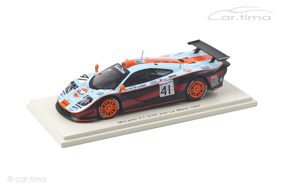McLaren F1 GTR 24h Le Mans 1997 Gounon/Olofsson/Raphanel Spark 1:43 S5083