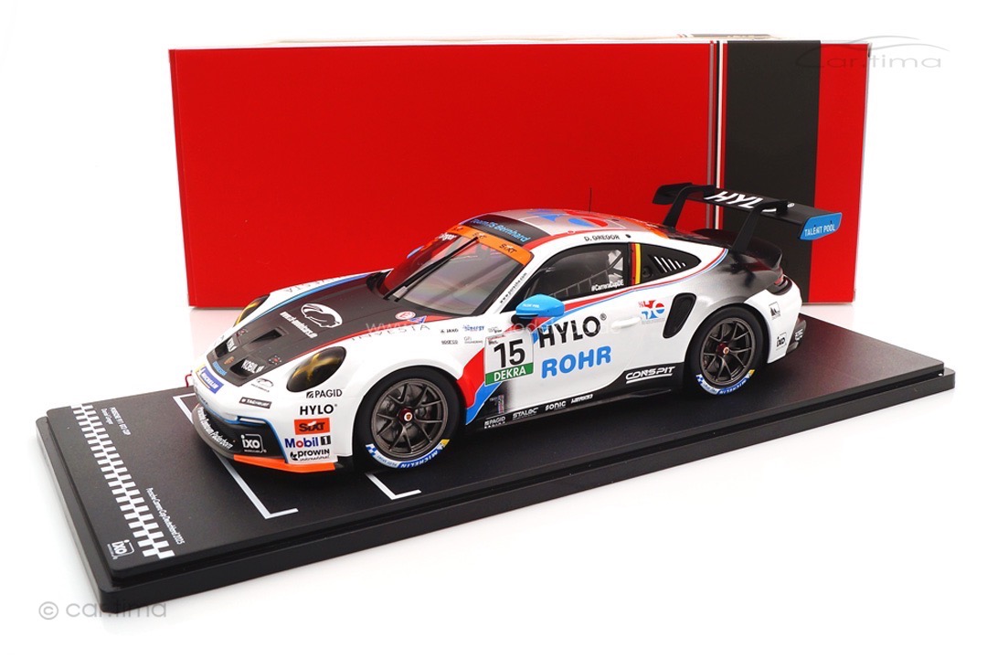 Porsche 911 (992) GT3 Cup Carrera Cup 2025 Gregor IXO 1:18 LEGT18-24CUP003