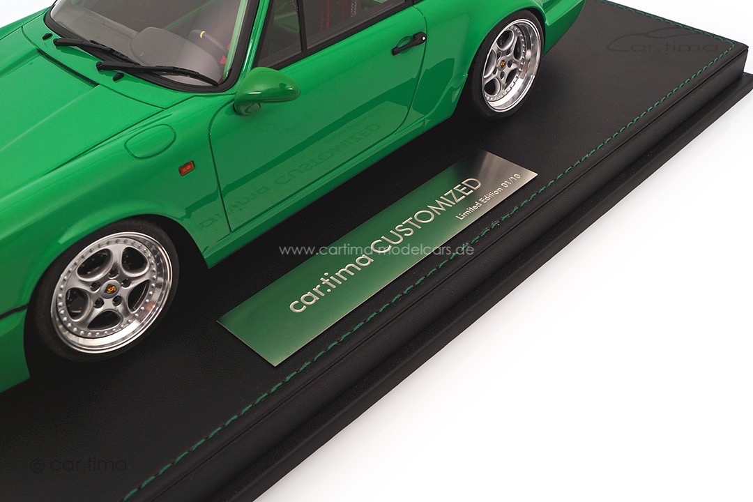 Porsche 911 (964) Carrera RS N/GT Signalgrün Speedline RS Alufelgen car.tima CUSTOMIZED 1:18
