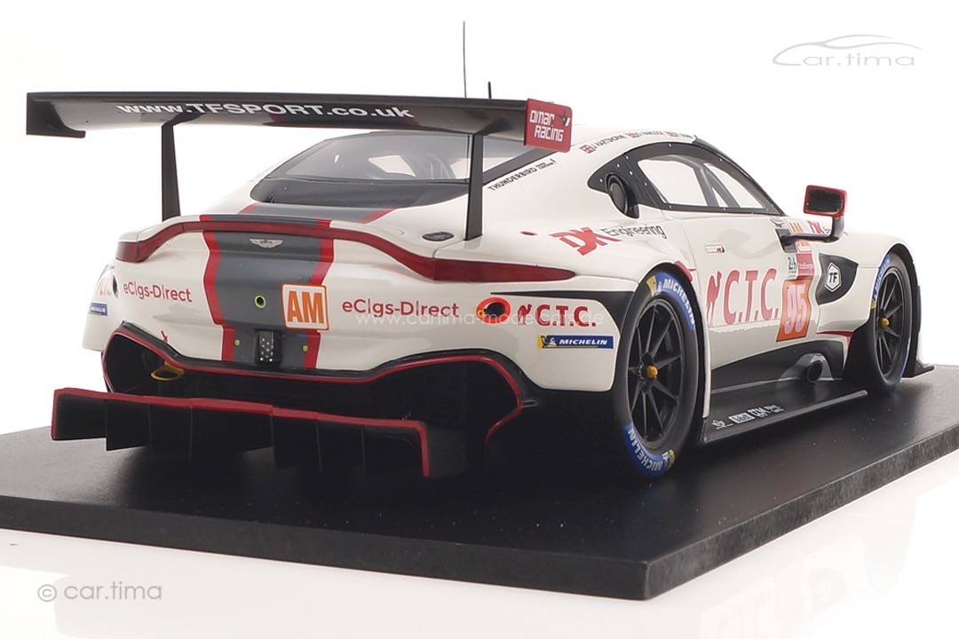 Aston Martin Vantage AMR 24h Le Mans 2021 Hartshorne/Hancock/Gunn Spark 1:18 18S705 Aston Martin Vantage AMR 24h Le Mans 2021 Hartshorne/Hancock/Gunn Spark 1:18 18S705