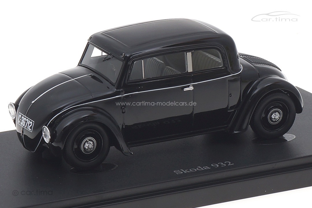 Skoda 932 1932 schwarz autocult 1:43 06052 Skoda 932 1932 schwarz autocult 1:43 06052