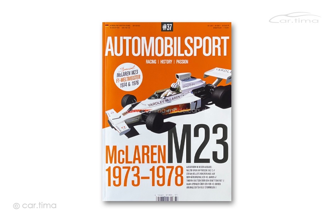 Zeitschrift/Magazine Automobilsport #37 Deutsche Edition M-AMS37-DE