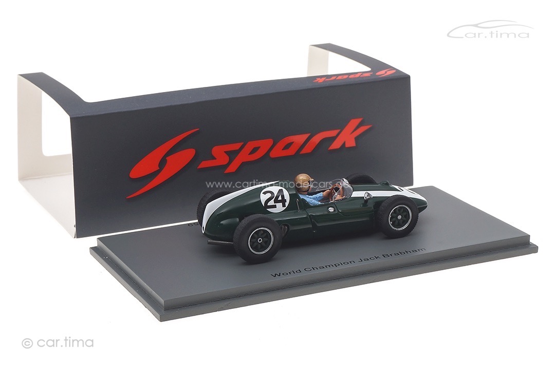 Cooper T51 Winner GP Monaco 1959 World Champion Jack Brabham Spark 1:43 S8039