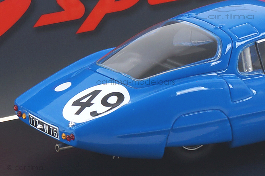 Alpine M63 24h Le Mans 1963 Frescobaldi/Richard Spark 1:43 S5483 Alpine M63 24h Le Mans 1963 Frescobaldi/Richard Spark 1:43 S5483