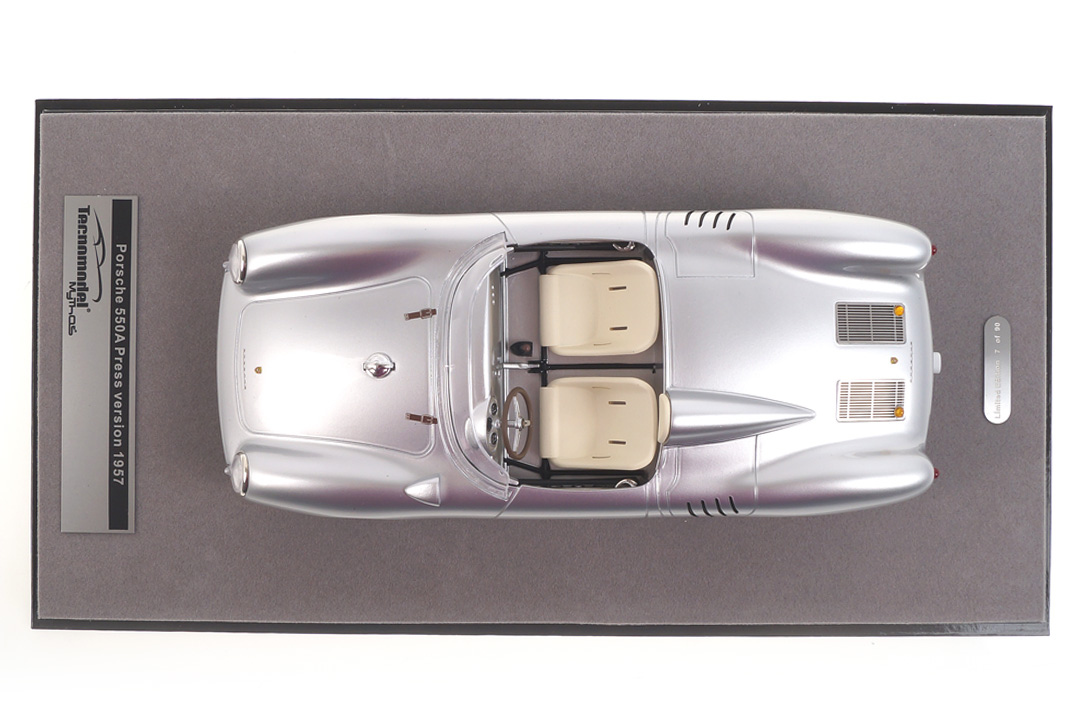 Porsche 550A RS silber Tecnomodel 1:18 TM18-141D Porsche 550A RS silber Tecnomodel 1:18 TM18-141D