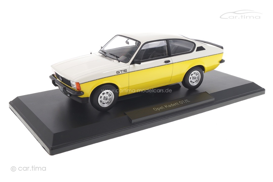 Opel Kadett GT/E 1977 weiß/gelb Norev 1:18 183650 Opel Kadett GT/E 1977 weiß/gelb Norev 1:18 183650