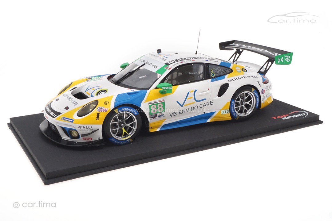 Porsche 911 GT3-R 24h Daytona 2021 Bamber/Ferriol/Legge/Nielsen TopSpeed 1:18 TS0323 Porsche 911 GT3-R 24h Daytona 2021 Bamber/Ferriol/Legge/Nielsen TopSpeed 1:18 TS0323