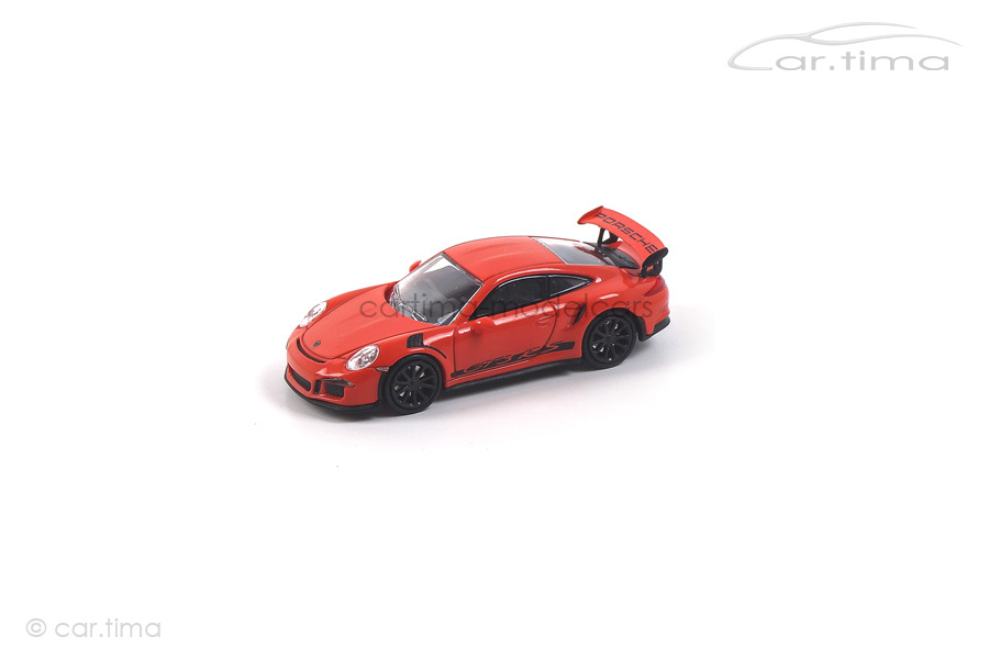 Porsche 911 (991) GT3 RS Lavaorange/Dekorstreifen schwarz Minichamps 1:87 870063226