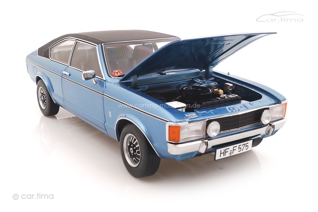 Ford Granada L Coupé 2. Series hellblau met. Touring 1:18 18080002 Ford Granada L Coupé 2. Series hellblau met. Touring 1:18 18080002