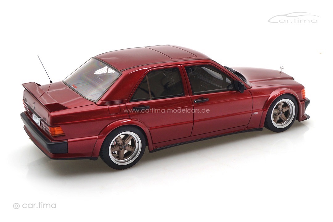 Mercedes 190E 2.5-16 W201 RAUH-Welt Republik Almandinrot Otto 1:18 OT1083 Mercedes 190E 2.5-16 W201 RAUH-Welt Republik Almandinrot Otto 1:18 OT1083