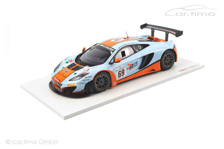 McLaren MP4-12C GT3 24h Spa 2013 Gulf Racing TSM 1:18 TSM141822R