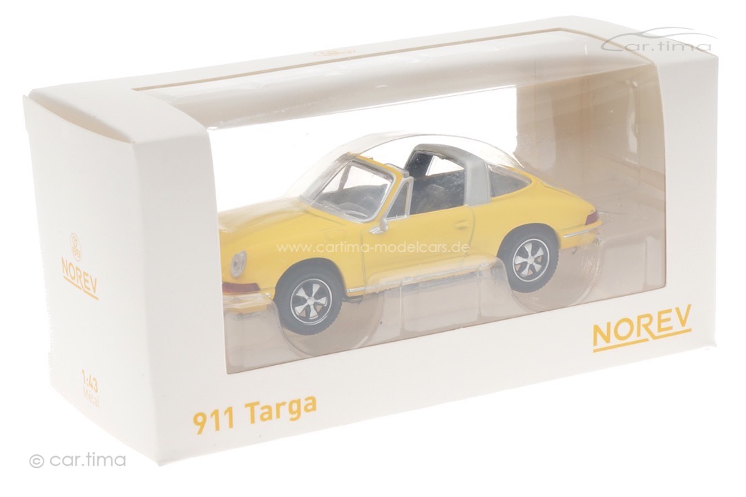 Porsche 911 Targa 1969 Signalgelb Norev 1:43 750042