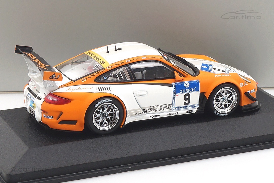 Porsche 911 GT3 R Hybrid 24h Nürburgring 2010 Minichamps 1:43 WAP0201270B