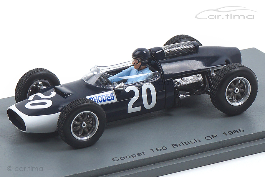 Cooper T60 GP Großbritannien 1965 John Rhodes Spark 1:43 S5293
