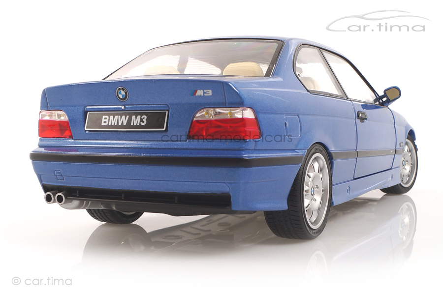 BMW M3 E36 Estoril blau Solido 1:18 S1803901 BMW M3 E36 Estoril blau Solido 1:18 S1803901